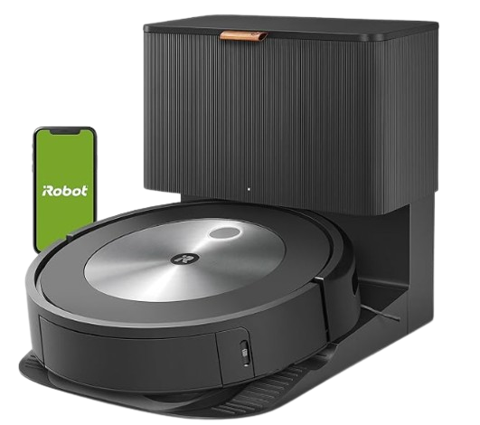 iRobot Roomba j7+ robot vacuum with self-empty dock